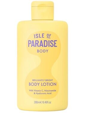 Isle of Paradise Brilliantly Bright Body Lotion Vitamin C Niacinamide New